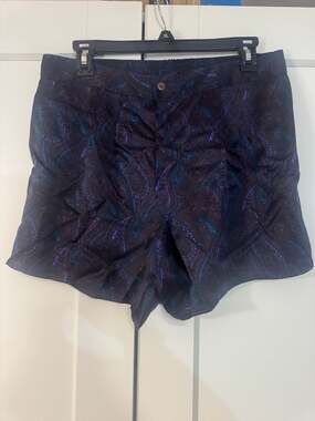 Vintage Victoria's Secret London 100% Silk Paisley Boxer Shorts Size L/XL